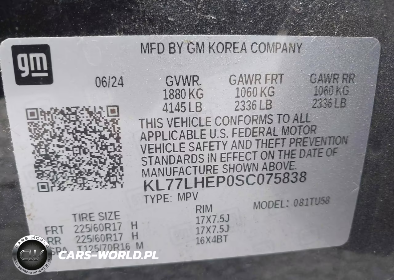 2025 Chevrolet Trax Fwd Lt VIN:KL77LHEP0SC075838 - 9