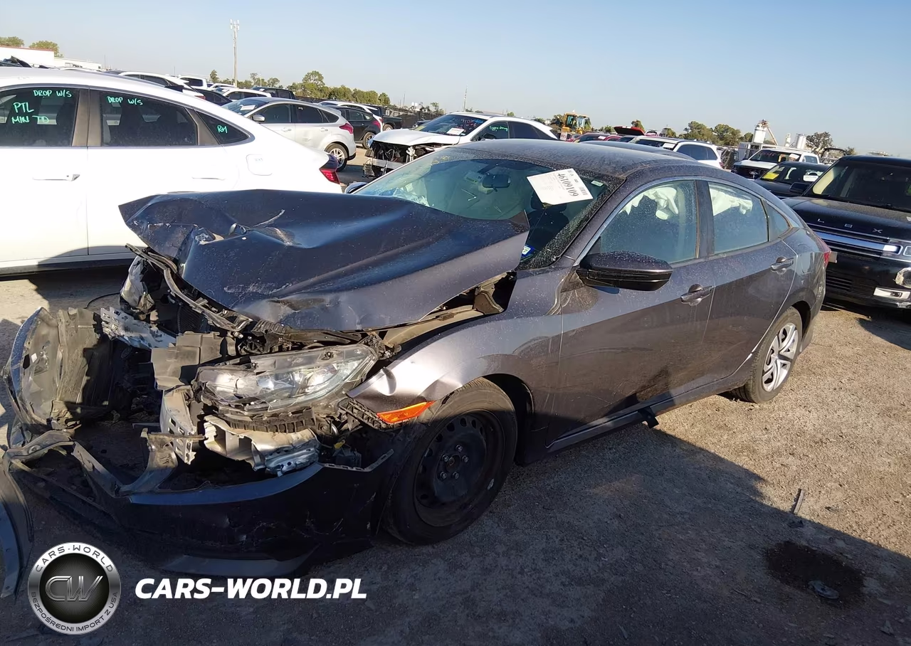 2018 Honda Civic Lx VIN:2HGFC2F56JH594141 - 2