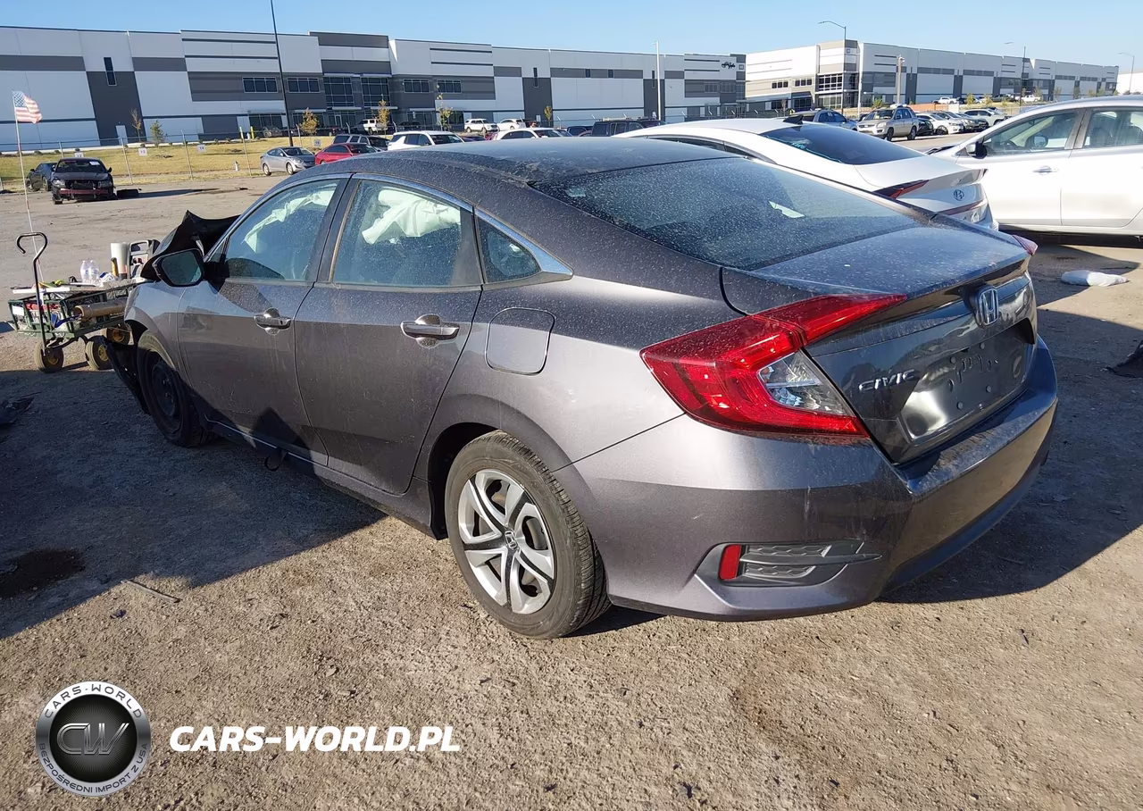 2018 Honda Civic Lx VIN:2HGFC2F56JH594141 - 3