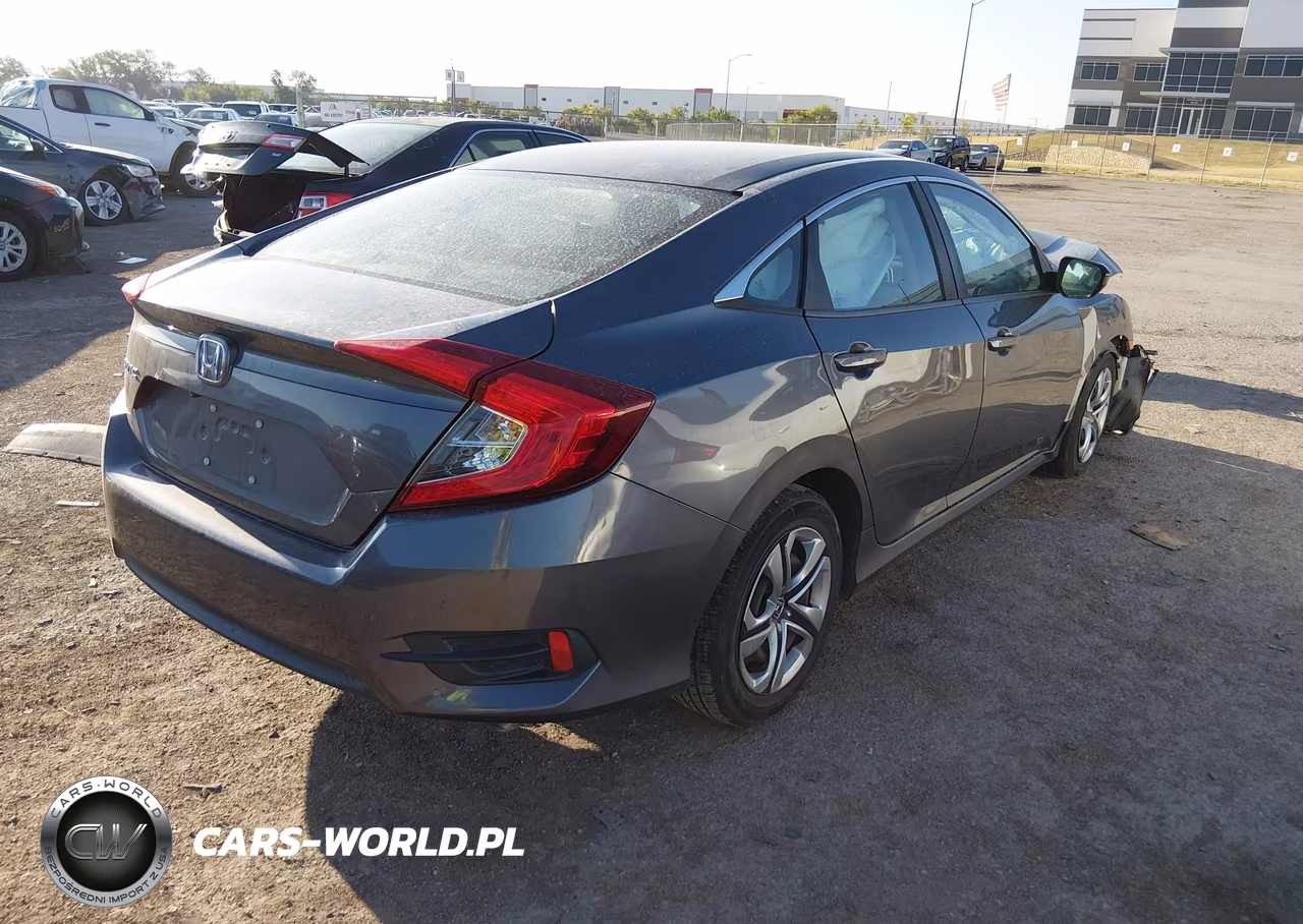 2018 Honda Civic Lx VIN:2HGFC2F56JH594141 - 4