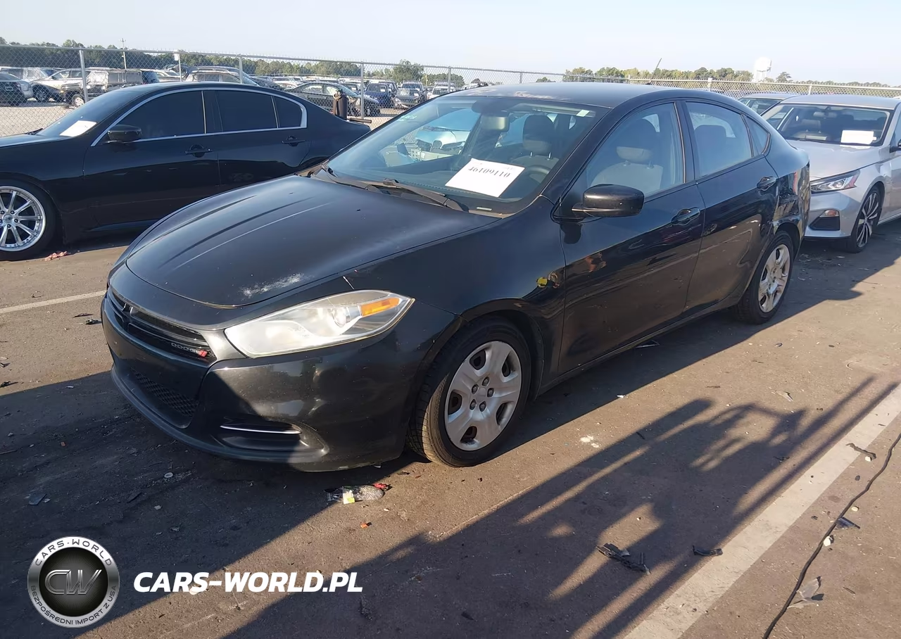 2014 Dodge Dart Se VIN:1C3CDFAA5ED768301 - 2