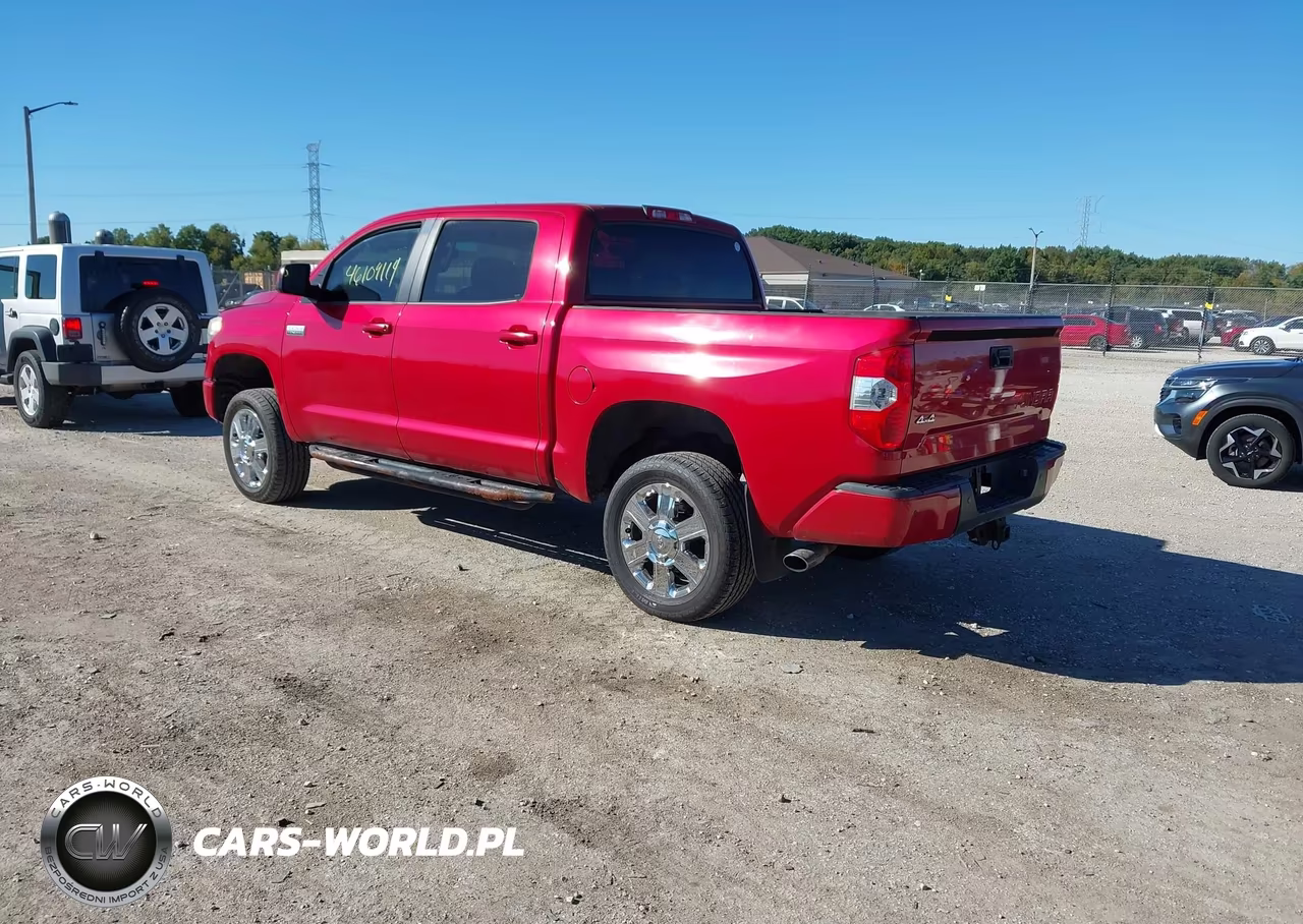 2014 Toyota Tundra Platinum 5.7L V8 VIN:5TFAY5F14EX338087 - 3