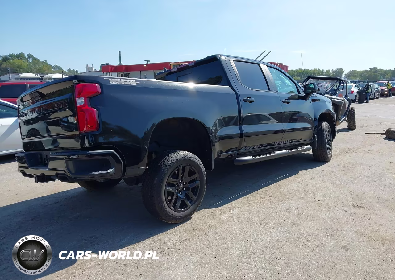 2025 Chevrolet Silverado 1500 4Wd Standard Bed Lt Trail Boss VIN:3GCUKFED8SG105393 - 4