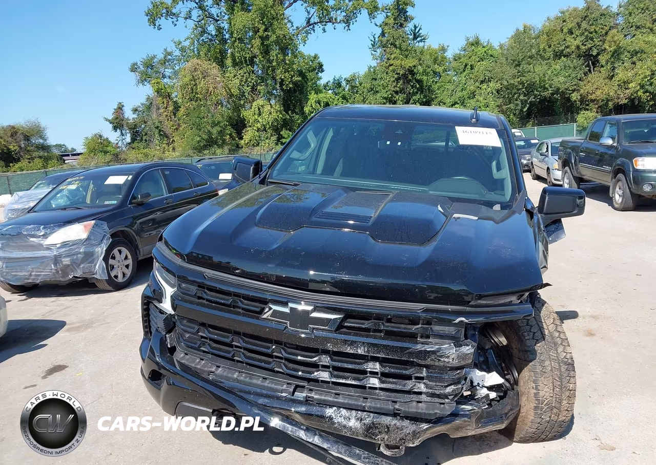 2025 Chevrolet Silverado 1500 4Wd Standard Bed Lt Trail Boss VIN:3GCUKFED8SG105393 - 6