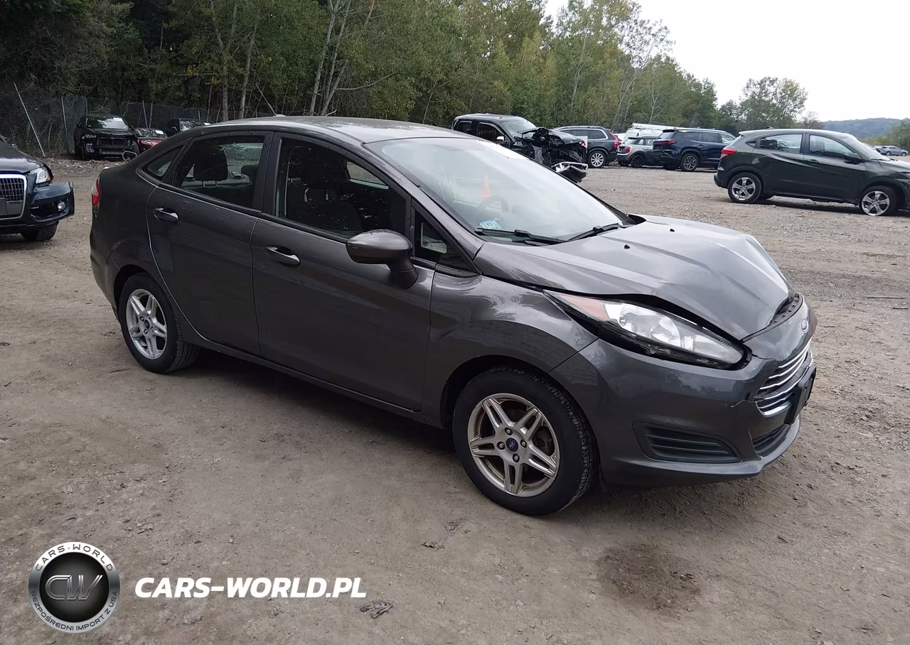2017 Ford Fiesta Se VIN:3FADP4BJ0HM110152 - 1