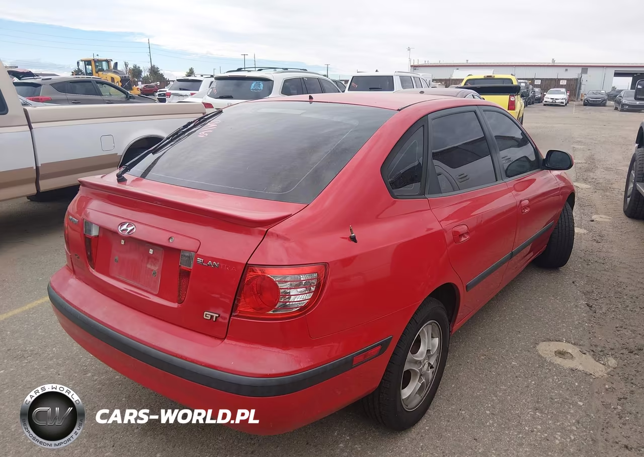 2004 Hyundai Elantra Gt VIN:KMHDN56D44U104656 - 4