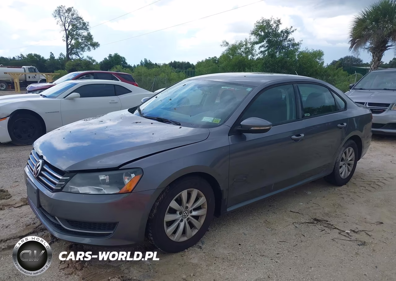 2012 Volkswagen Passat 2.5L S VIN:1VWAP7A33CC029106 - 2