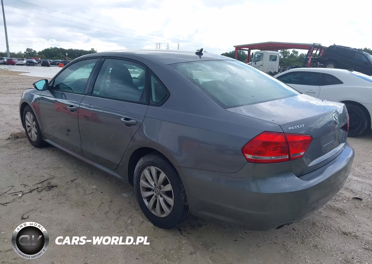 2012 Volkswagen Passat 2.5L S VIN:1VWAP7A33CC029106 - 3