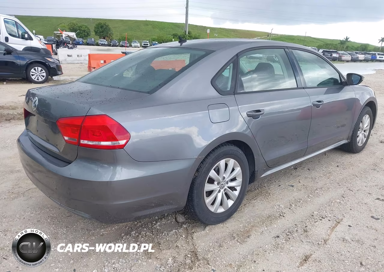 2012 Volkswagen Passat 2.5L S VIN:1VWAP7A33CC029106 - 4