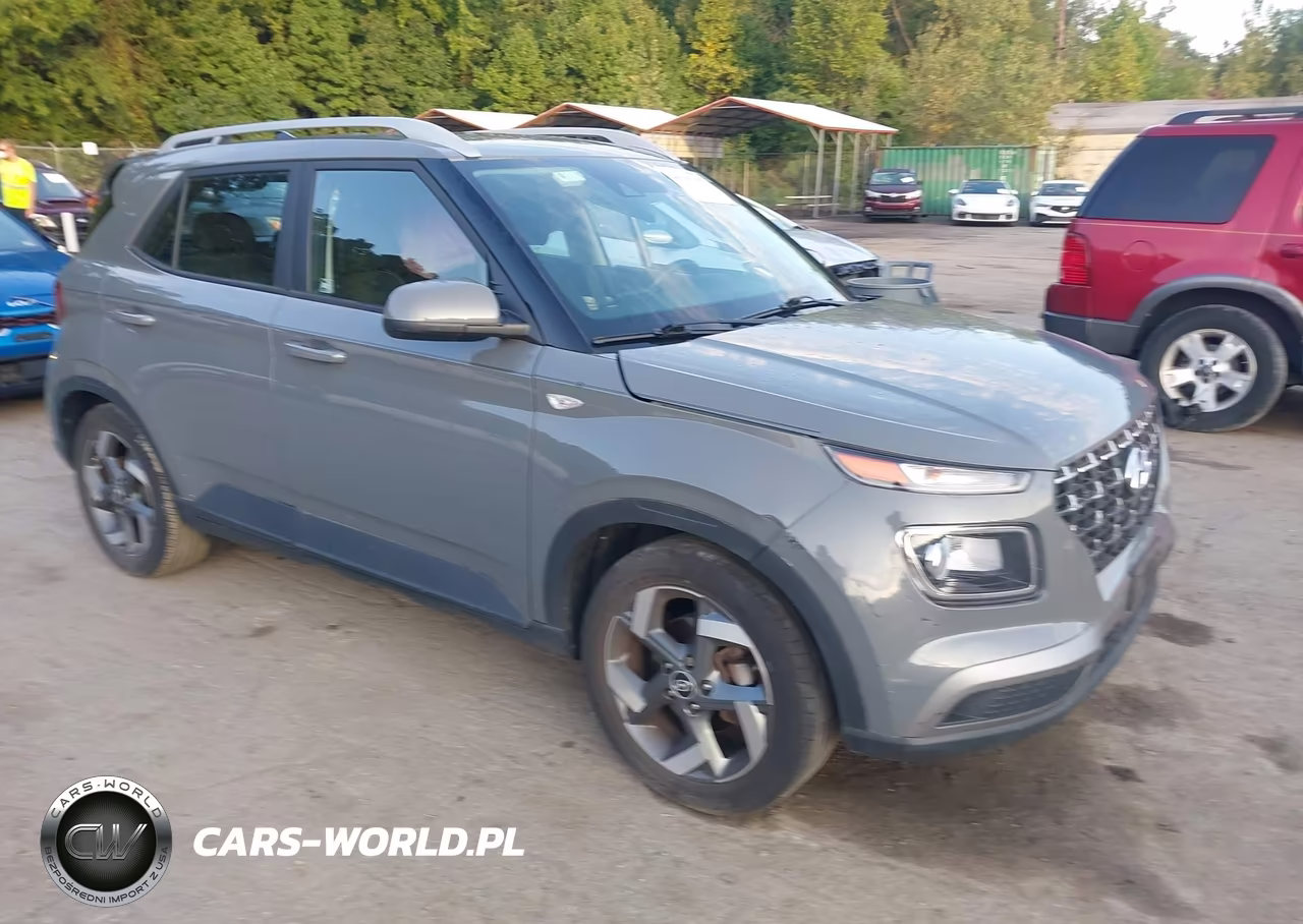 2021 Hyundai Venue Sel VIN:KMHRC8A36MU098578 - 1