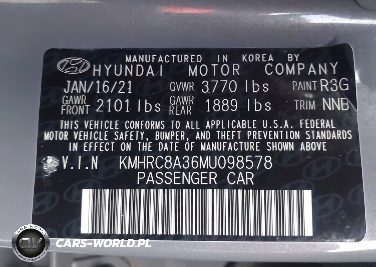 2021 Hyundai Venue Sel VIN:KMHRC8A36MU098578 - 9