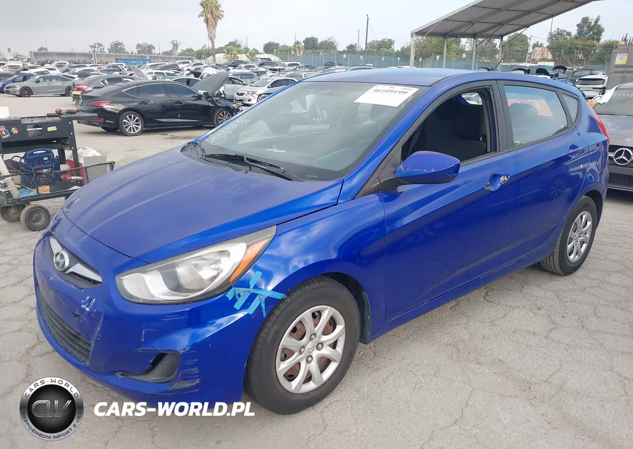 2013 Hyundai Accent Gs VIN:KMHCT5AE3DU088631 - 2