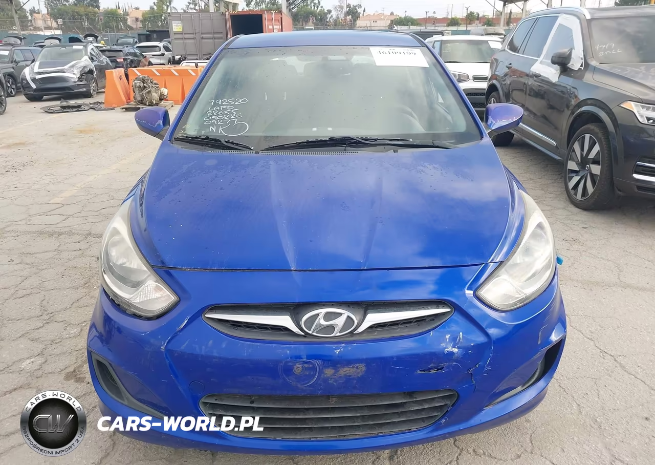 2013 Hyundai Accent Gs VIN:KMHCT5AE3DU088631 - 6