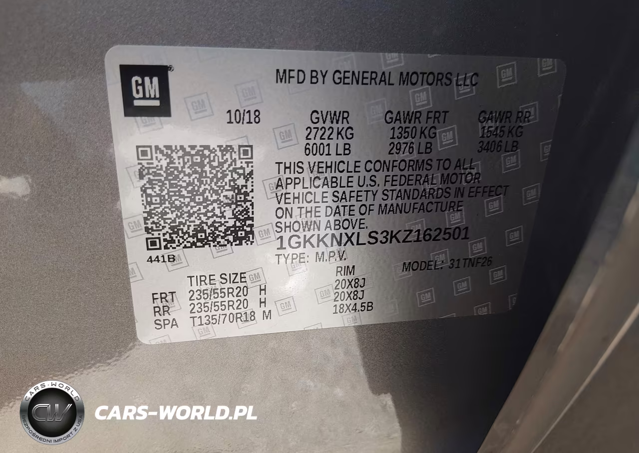 2019 GMC Acadia Denali VIN:1GKKNXLS3KZ162501 - 9