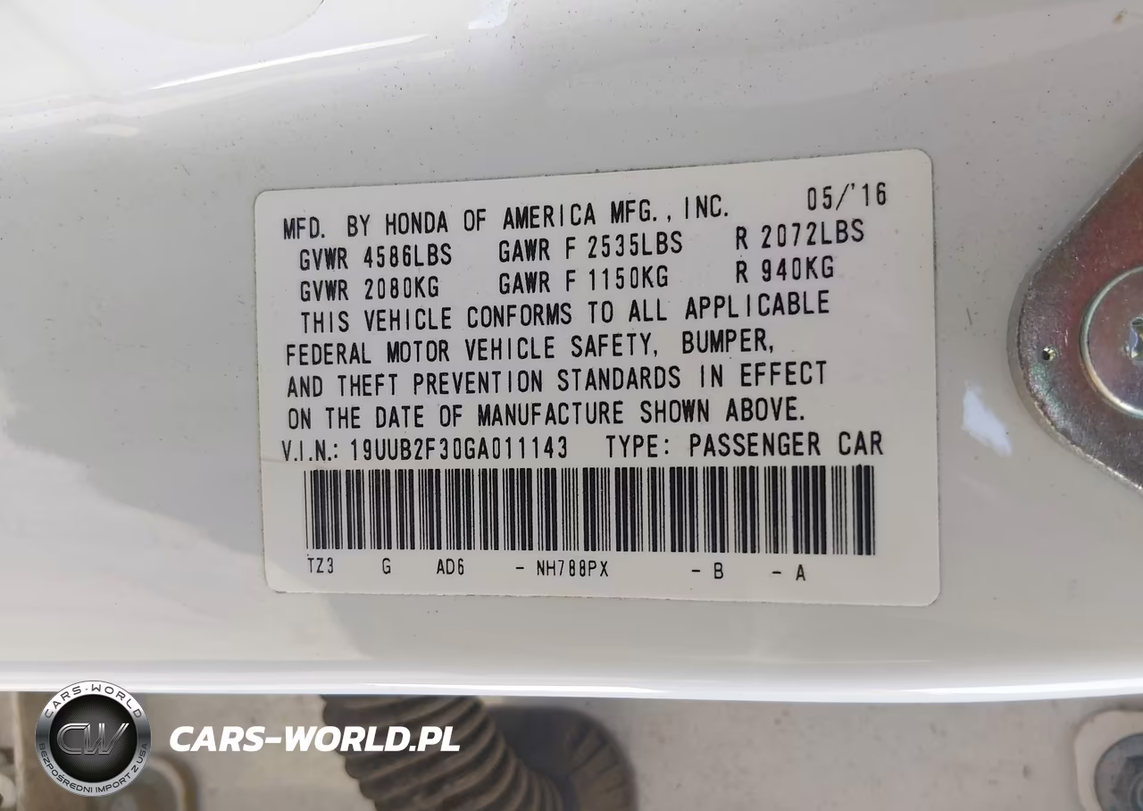 2016 Acura Tlx V6 VIN:19UUB2F30GA011143 - 9