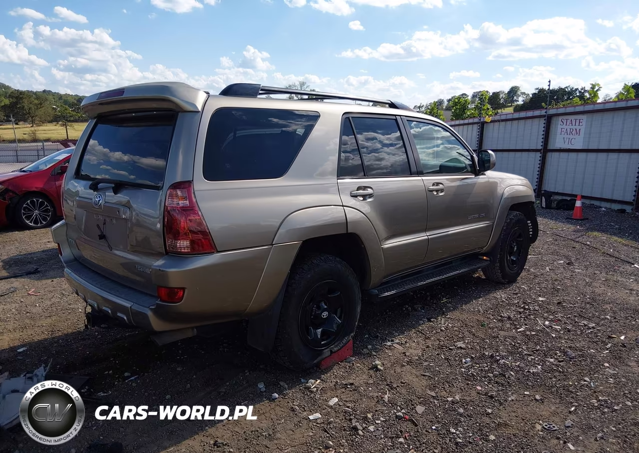 2005 Toyota 4Runner Limited V8 VIN:JTEBT17R650052360 - 4