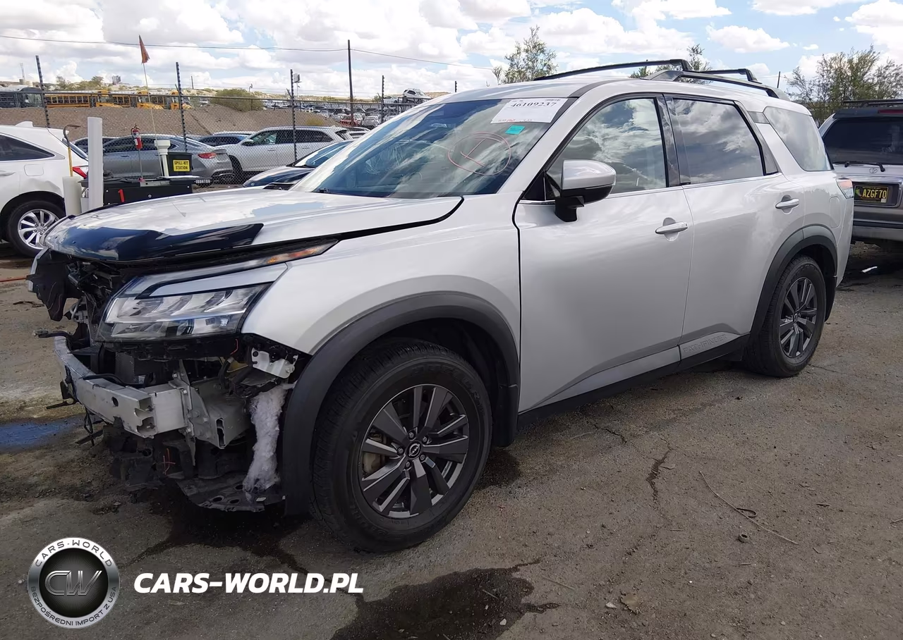 2022 Nissan Pathfinder Sv 4Wd VIN:5N1DR3BC6NC234029 - 2