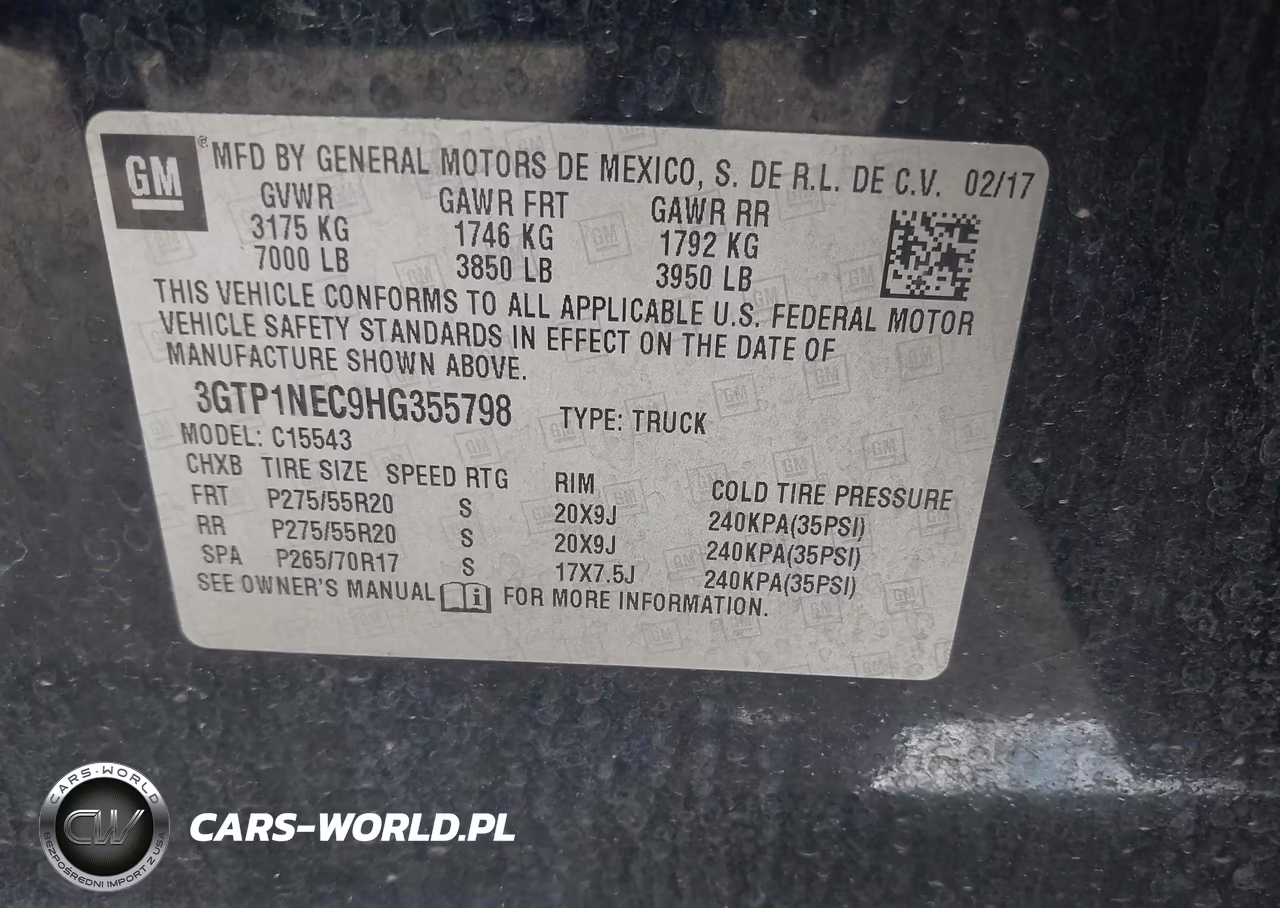 2017 GMC Sierra 1500 Slt VIN:3GTP1NEC9HG355798 - 9