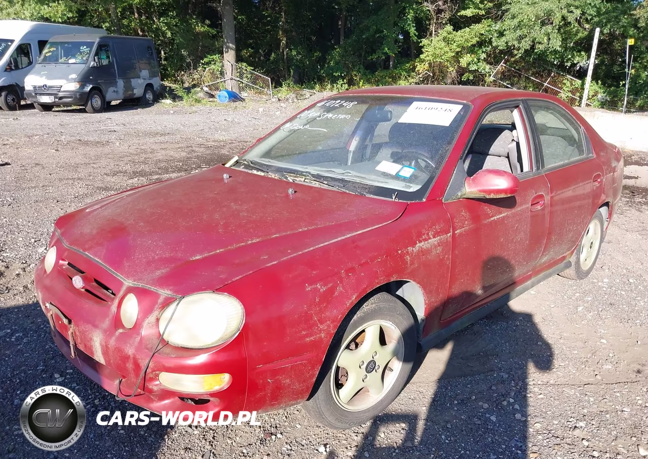 2000 Kia Spectra Gs-Gsx VIN:KNAFB1612Y5200366 - 2