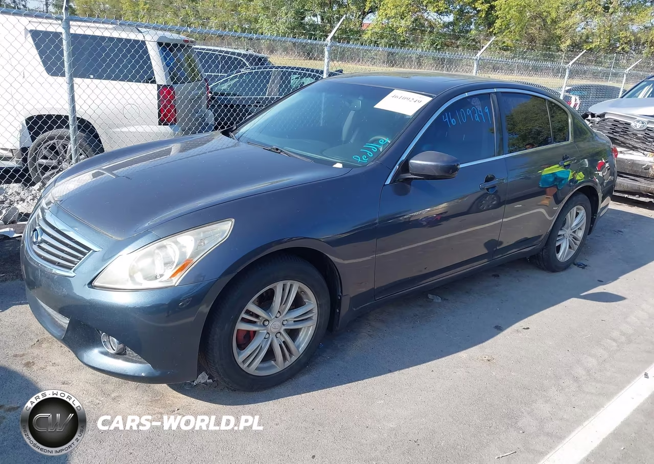 2011 Infiniti G37X VIN:JN1CV6AR7BM353932 - 2