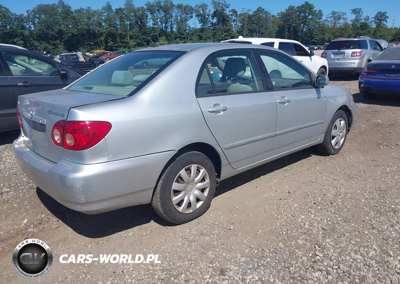 2007 Toyota Corolla Le VIN:JTDBR32E270113838 - 4