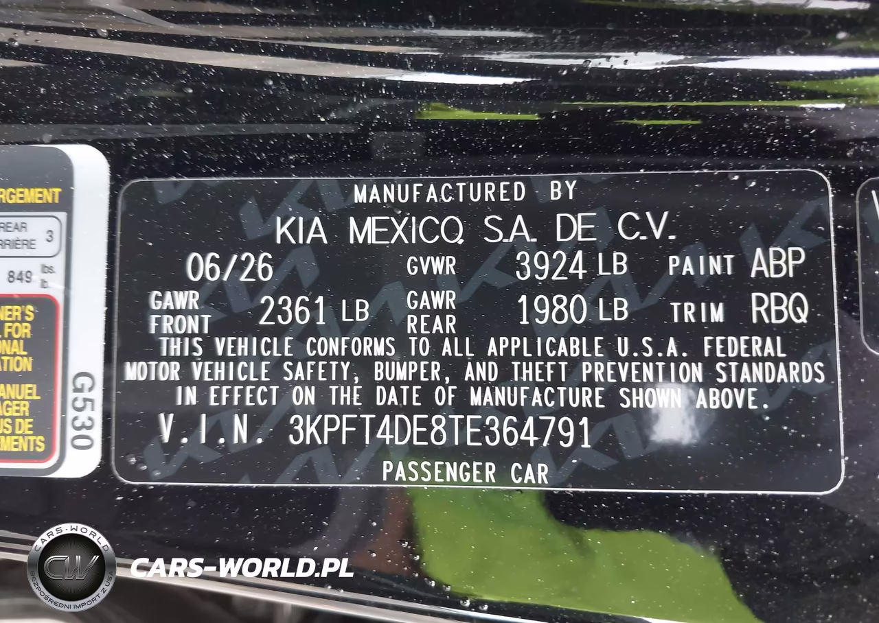 2026 Kia K4 Lx VIN:3KPFT4DE8TE364791 - 9