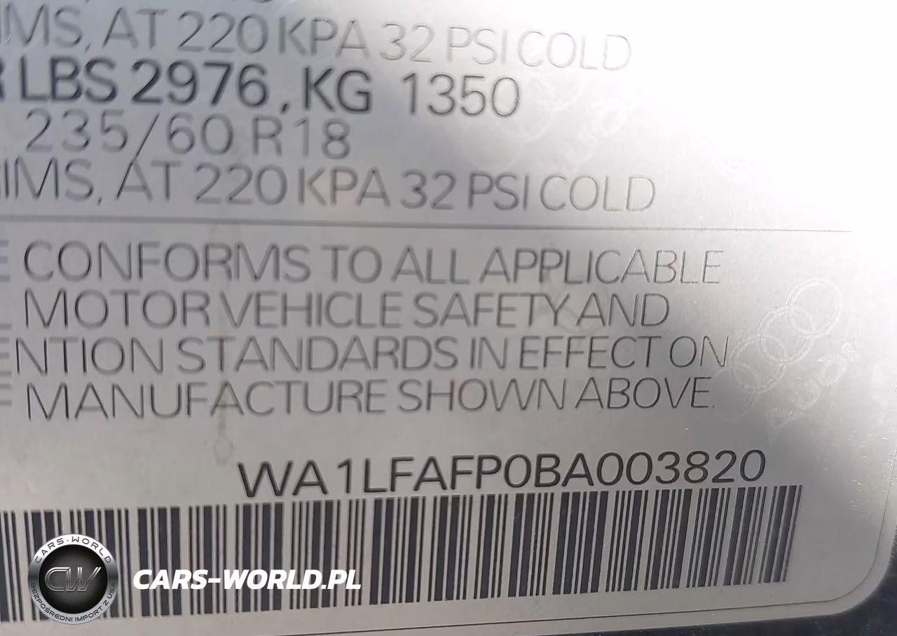 2011 Audi Q5 2.0T Premium VIN:WA1LFAFP0BA003820 - 9