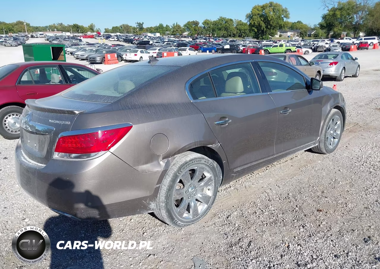2012 Buick Lacrosse Leather Group VIN:1G4GC5E31CF193519 - 4