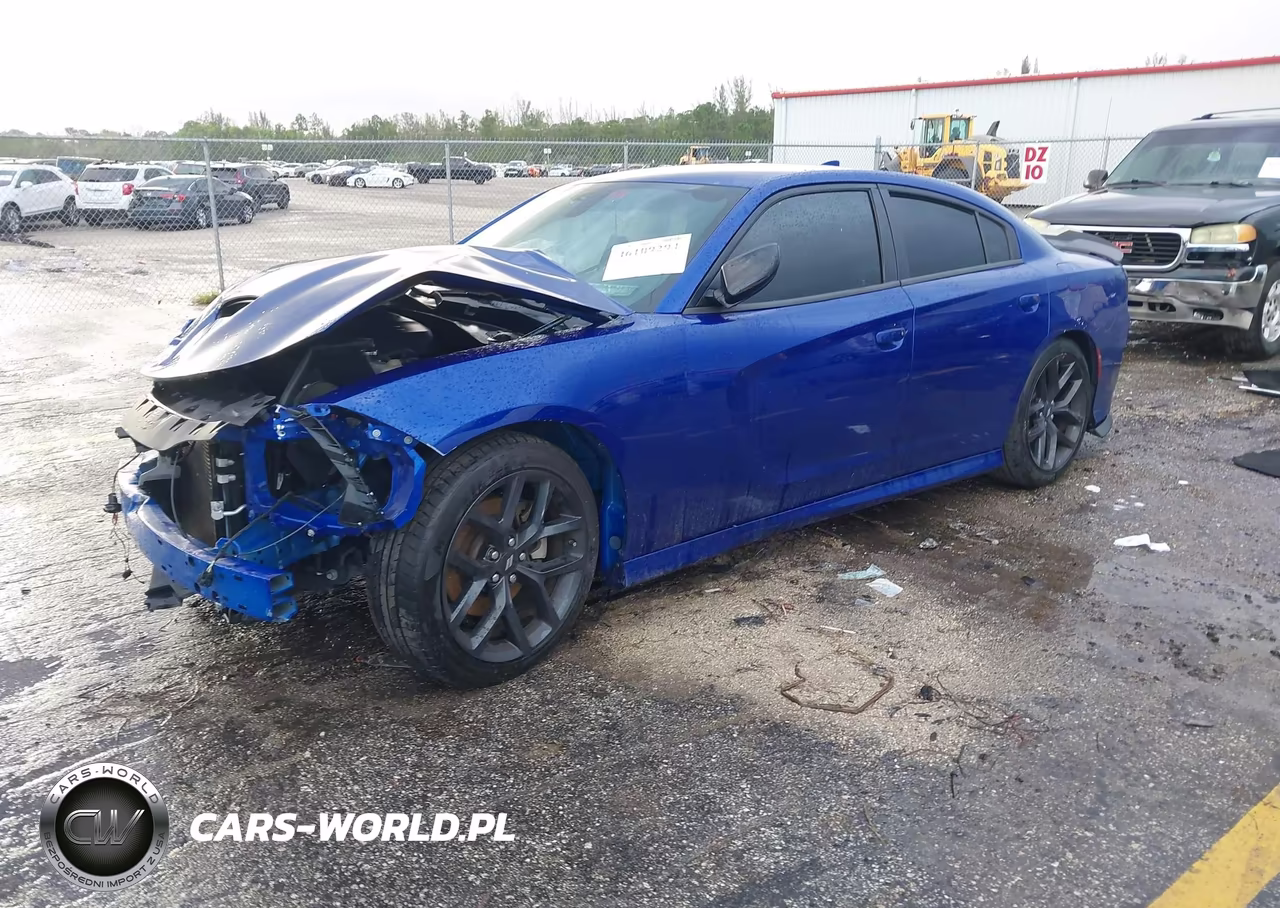 2022 Dodge Charger Gt Rwd VIN:2C3CDXHG8NH106277 - 2