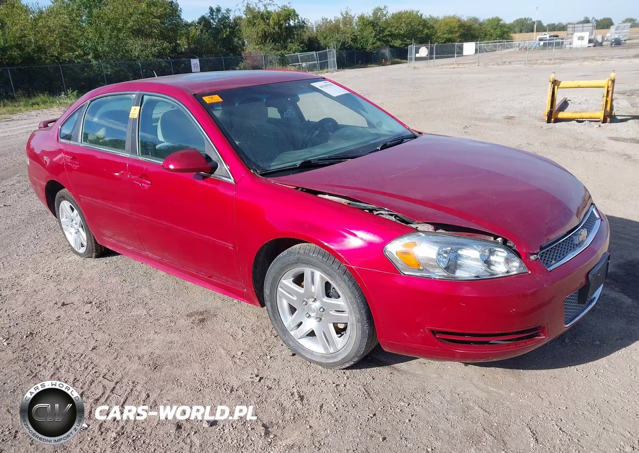 2013 Chevrolet Impala Lt VIN:2G1WG5E39D1250507 - 1