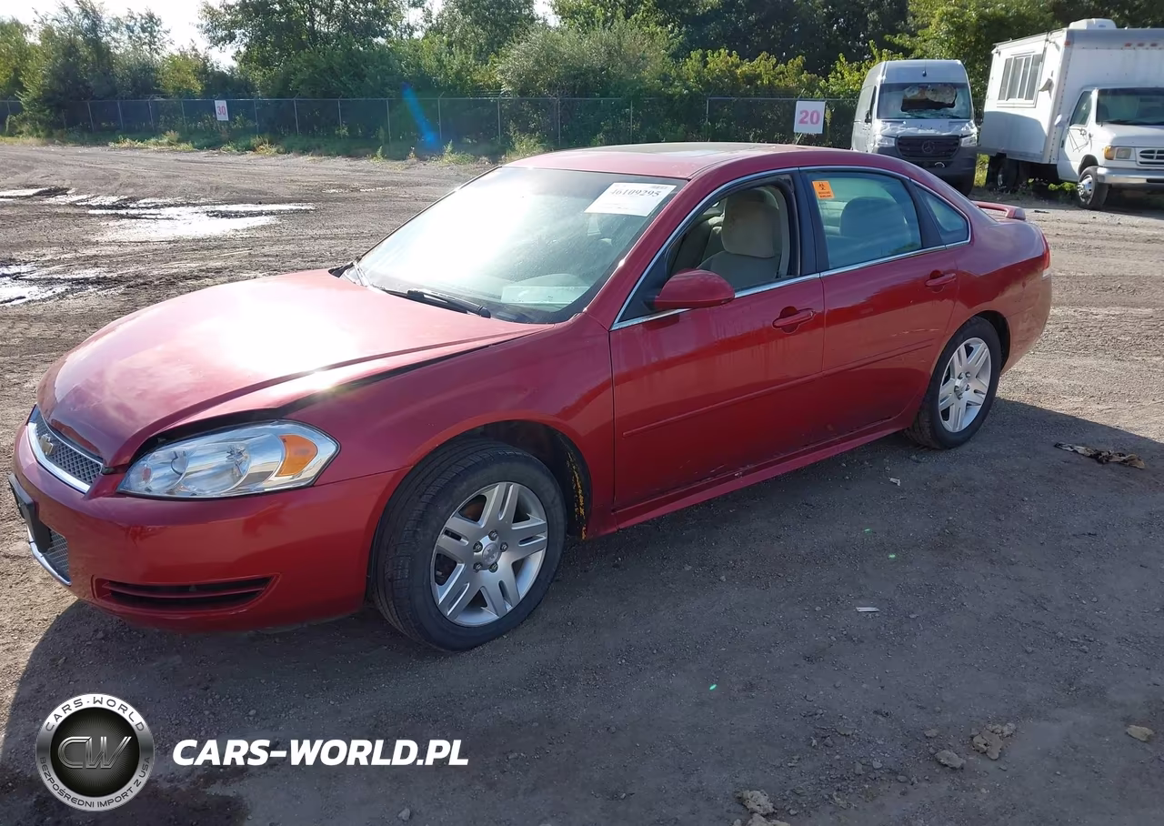 2013 Chevrolet Impala Lt VIN:2G1WG5E39D1250507 - 2