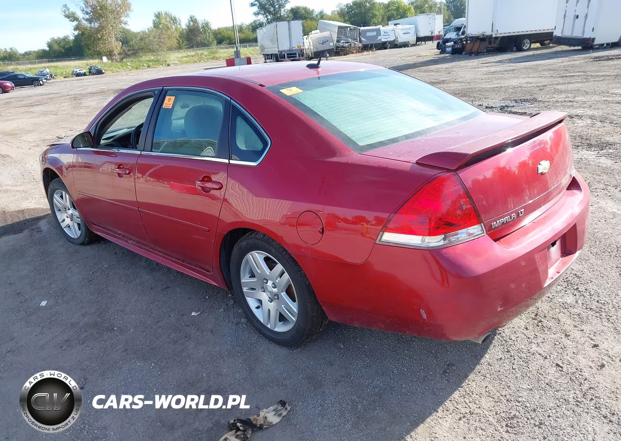 2013 Chevrolet Impala Lt VIN:2G1WG5E39D1250507 - 3