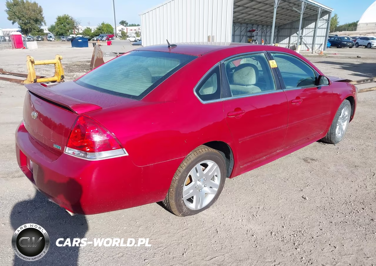 2013 Chevrolet Impala Lt VIN:2G1WG5E39D1250507 - 4