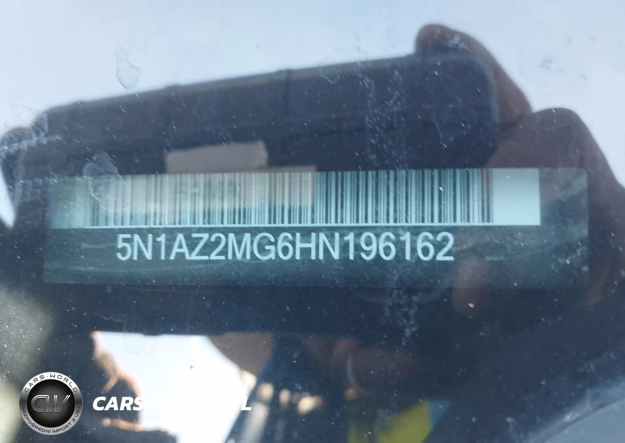 2017 Nissan Murano S VIN:5N1AZ2MG6HN196162 - 17