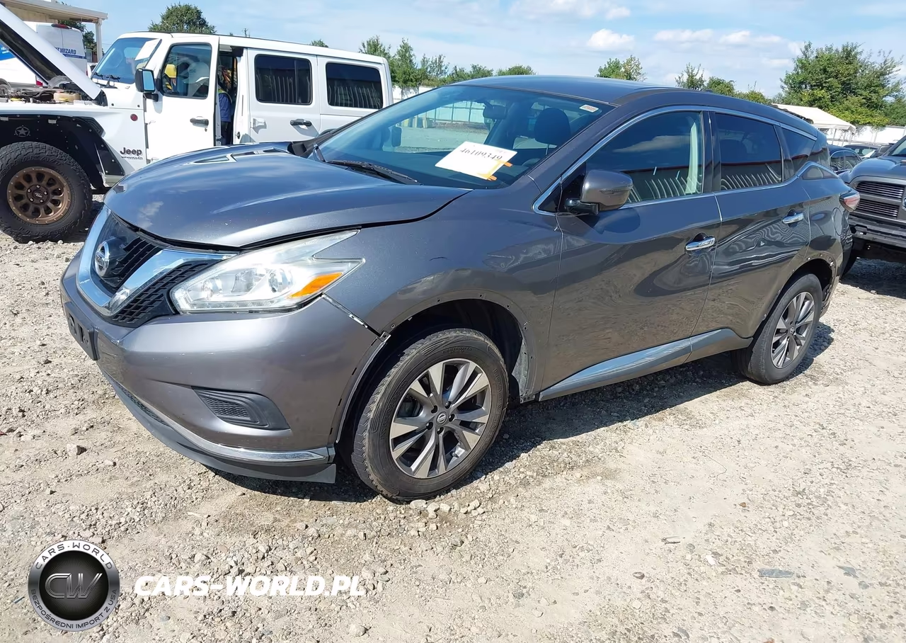 2017 Nissan Murano S VIN:5N1AZ2MG6HN196162 - 2