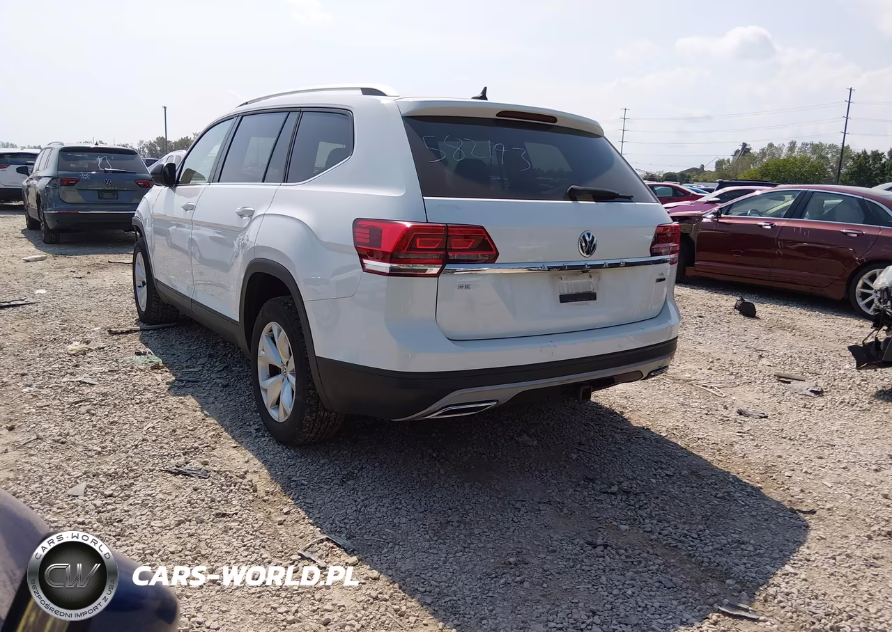 2018 Volkswagen Atlas 3.6L V6 Se-3.6L V6 Se W-Technology VIN:1V2LR2CA5JC582193 - 3