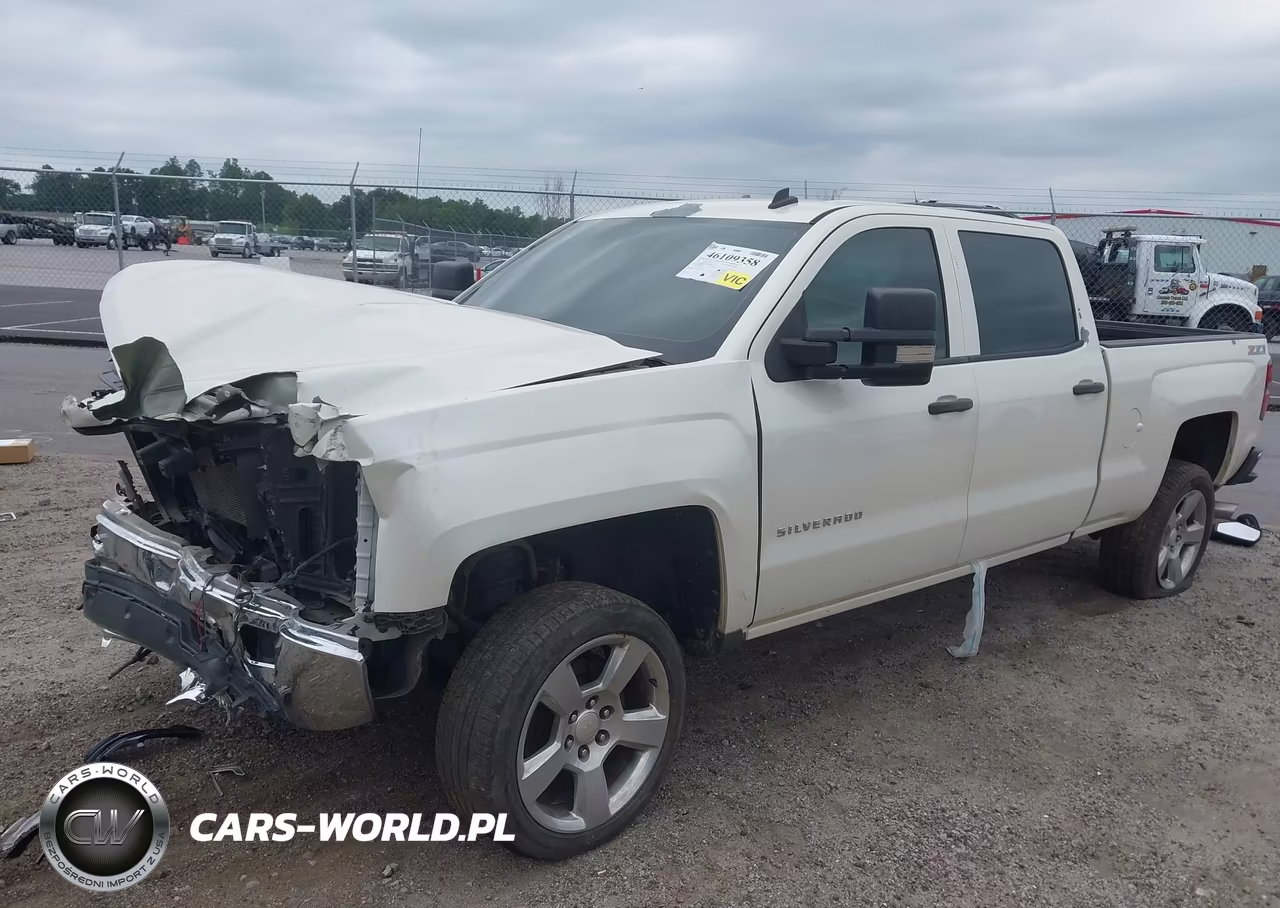2014 Chevrolet Silverado 1500 2Lt VIN:3GCUKREC5EG209093 - 2