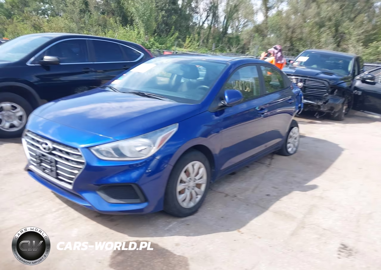 2019 Hyundai Accent Se VIN:3KPC24A38KE055099 - 2