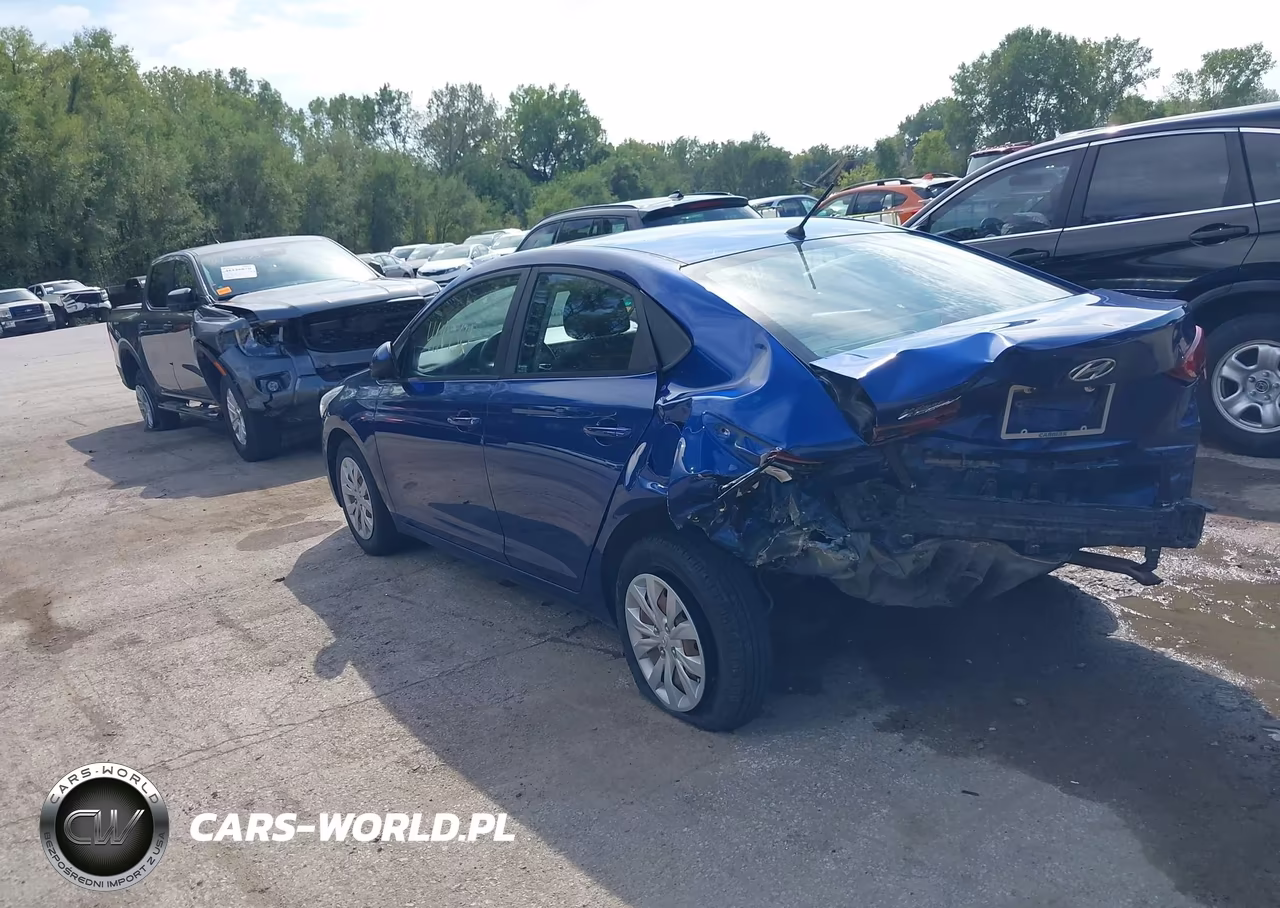 2019 Hyundai Accent Se VIN:3KPC24A38KE055099 - 3