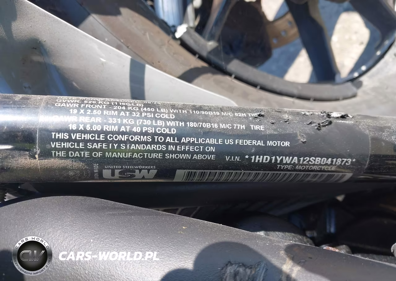2025 Harley-Davidson Fxlrs VIN:1HD1YWA12SB041873 - 10