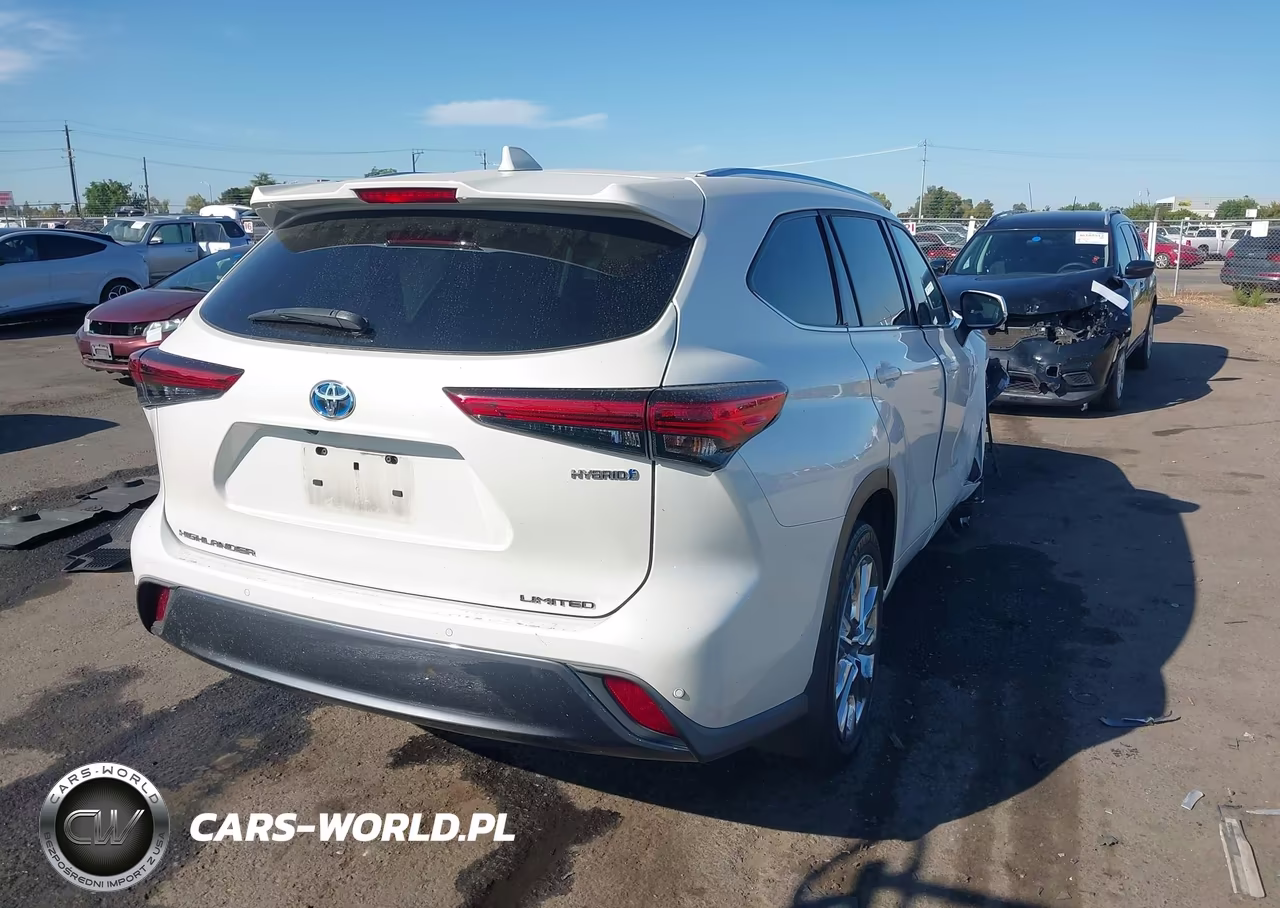 2020 Toyota Highlander Hybrid Limited VIN:5TDDBRCH1LS006845 - 4