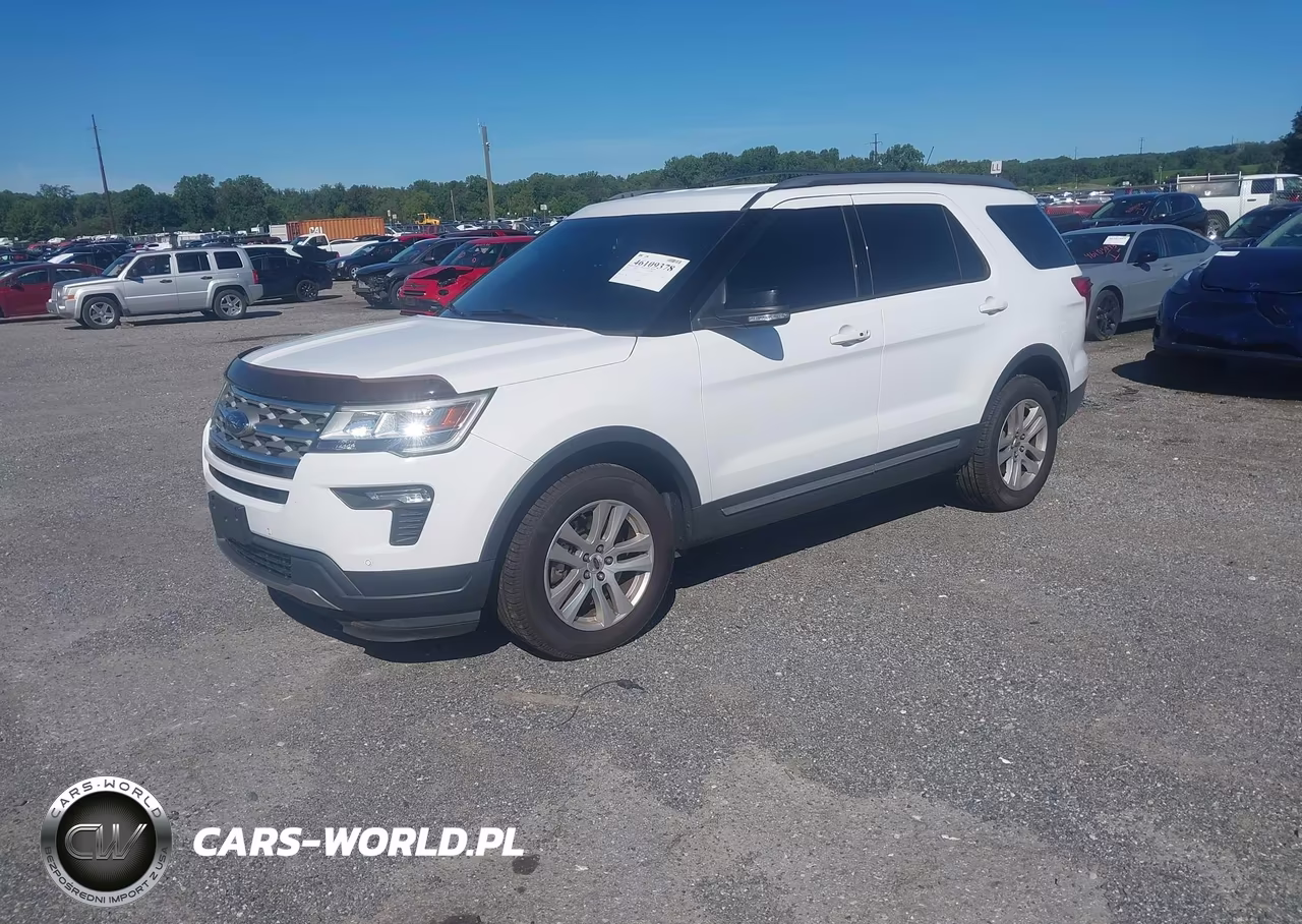 2018 Ford Explorer Xlt VIN:1FM5K8D89JGA75511 - 2
