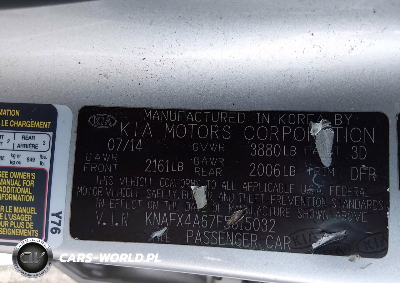 2015 Kia Forte Lx VIN:KNAFX4A67F5315032 - 9