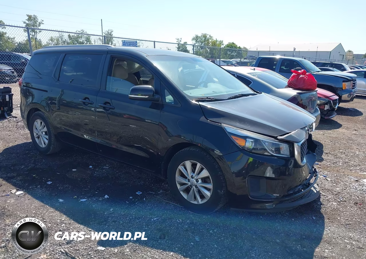 2016 Kia Sedona Lx VIN:KNDMB5C19G6176100 - 1