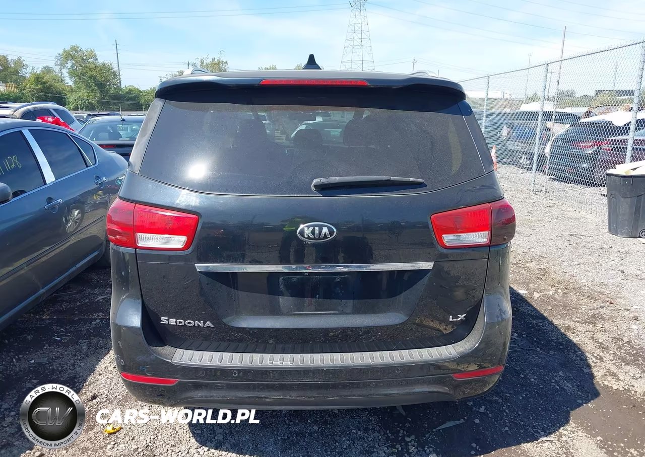 2016 Kia Sedona Lx VIN:KNDMB5C19G6176100 - 17