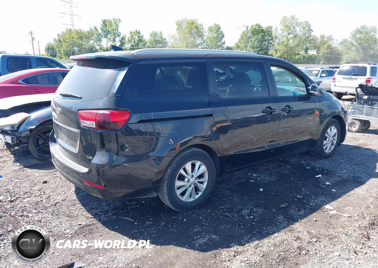 2016 Kia Sedona Lx VIN:KNDMB5C19G6176100 - 4