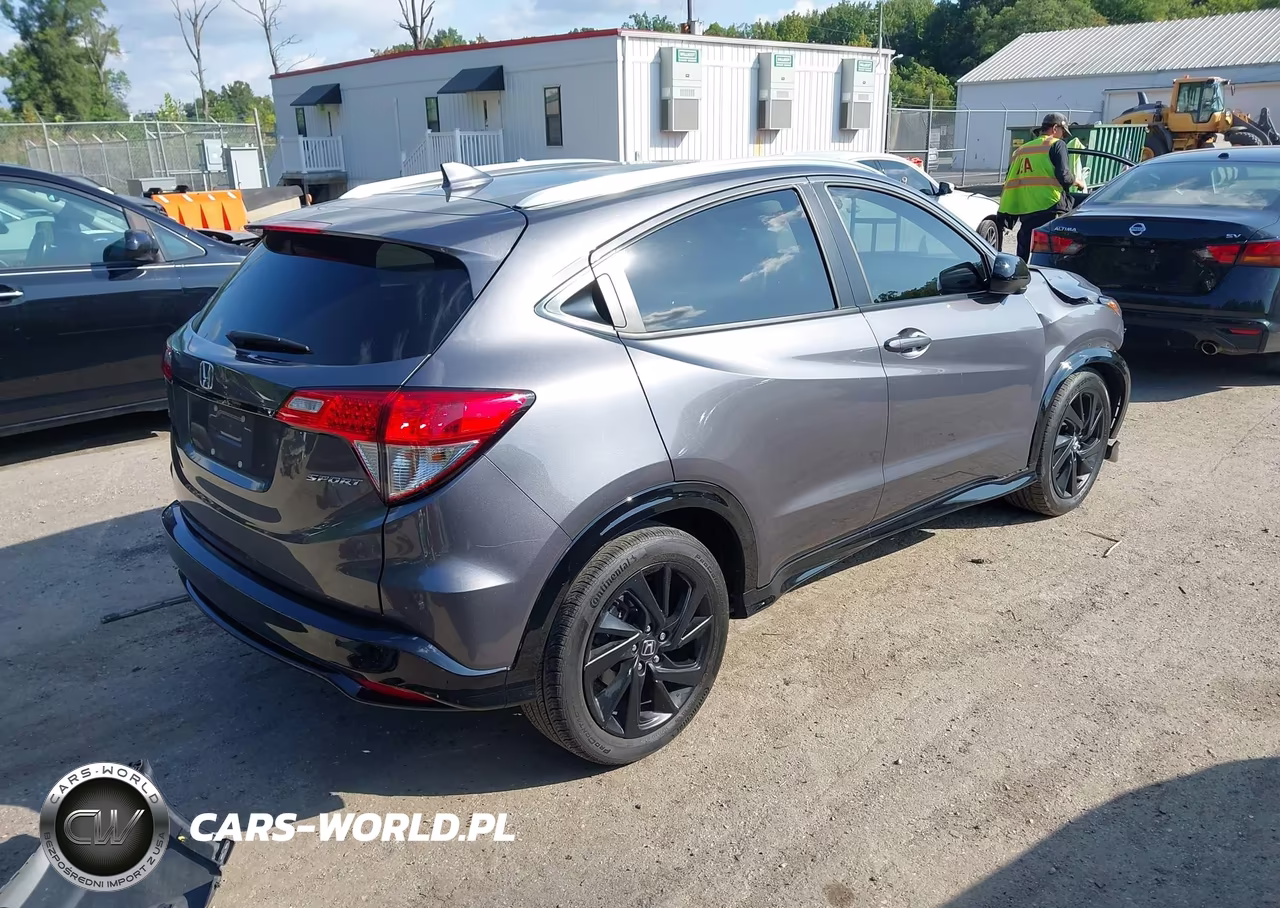 2021 Honda Hr-V 2Wd Sport VIN:3CZRU5H12MM714022 - 4