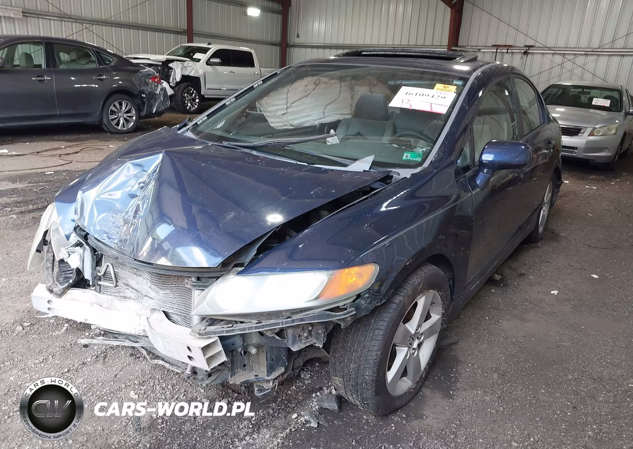 2008 Honda Civic Ex VIN:1HGFA16858L068378 - 2