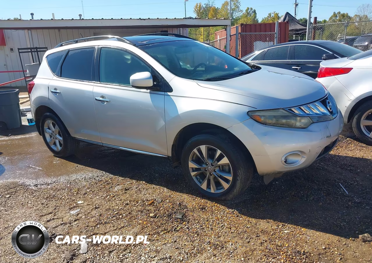 2009 Nissan Murano Sl VIN:JN8AZ18U39W019020 - 1