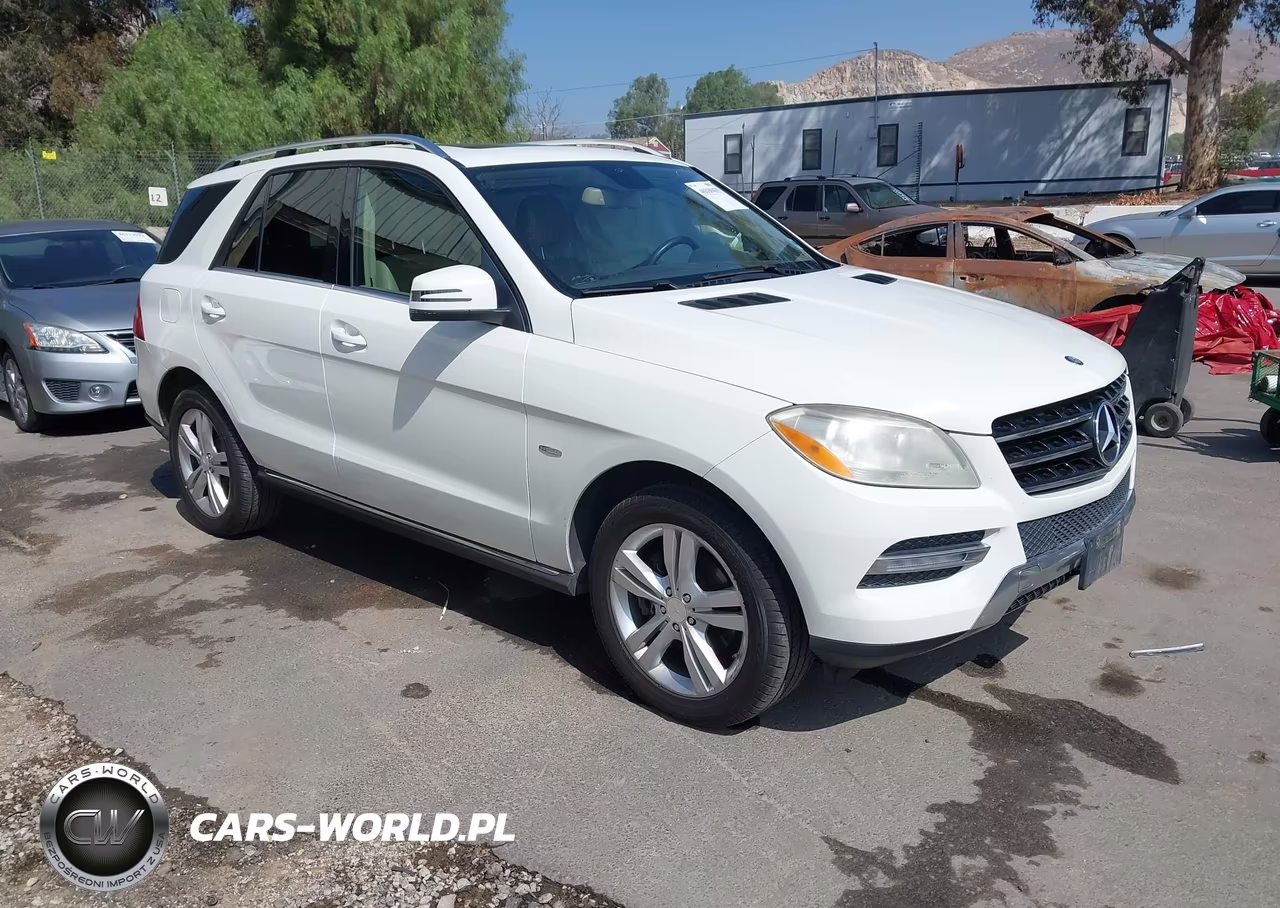 2012 Mercedes-Benz Ml 350 4Matic VIN:4JGDA5HB3CA005804 - 1